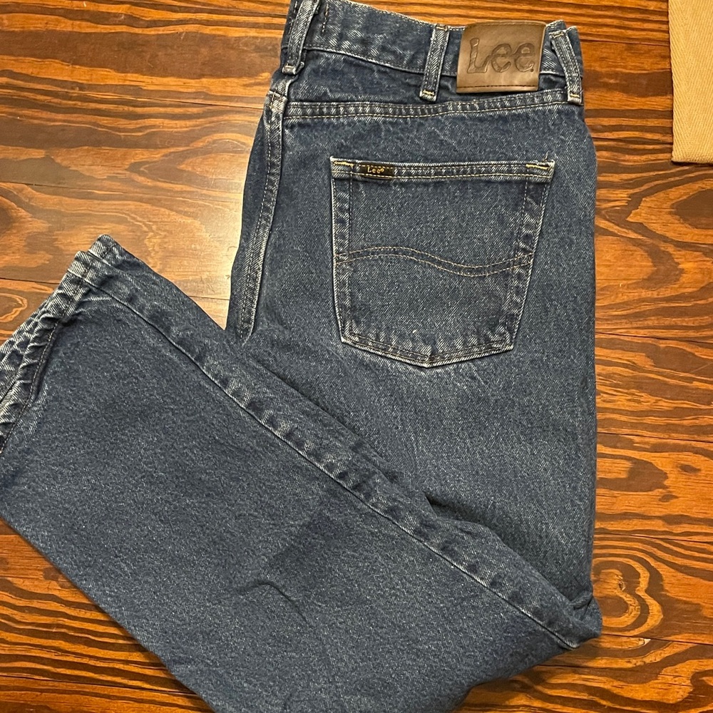 Lee Men's Blue Jeans 36 x 30